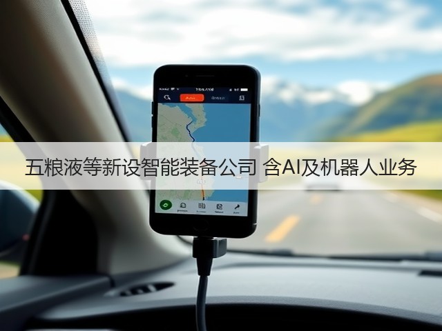 五粮液等新设智能装备公司 含AI及机器人业务(图2)