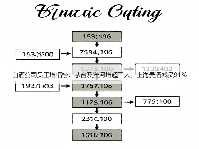 白酒公司员工增幅榜：茅台及洋河增超千人，上海贵酒减员91%(图2)