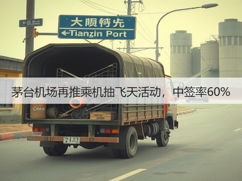 茅台机场再推乘机抽飞天活动，中签率60%