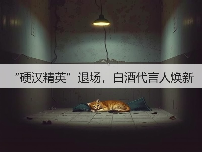 “硬汉精英”退场，白酒代言人焕新