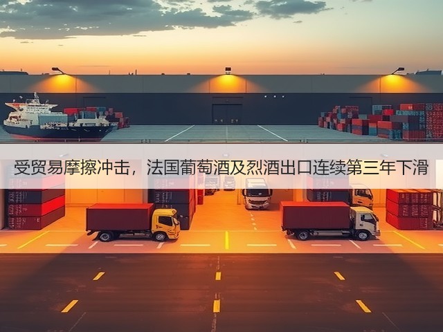 受贸易摩擦冲击，法国葡萄酒及烈酒出口连续第三年下滑(图2)