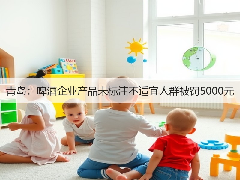 青岛：啤酒企业产品未标注不适宜人群被罚5