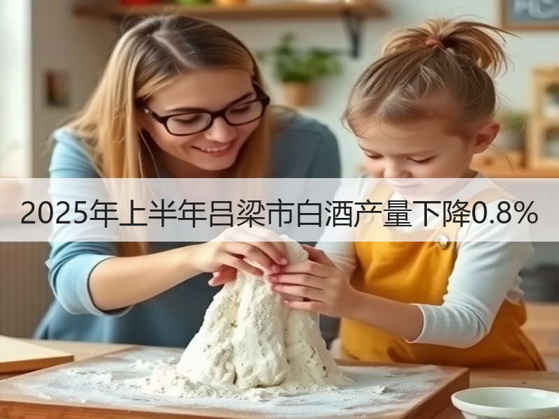 2025年上半年吕梁市白酒产量下降0.8