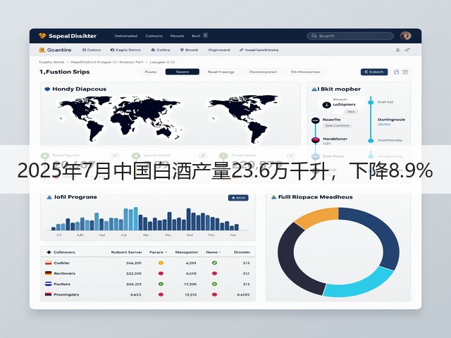2025年7月中国白酒产量23.6万千升，下降8.9%(图4)