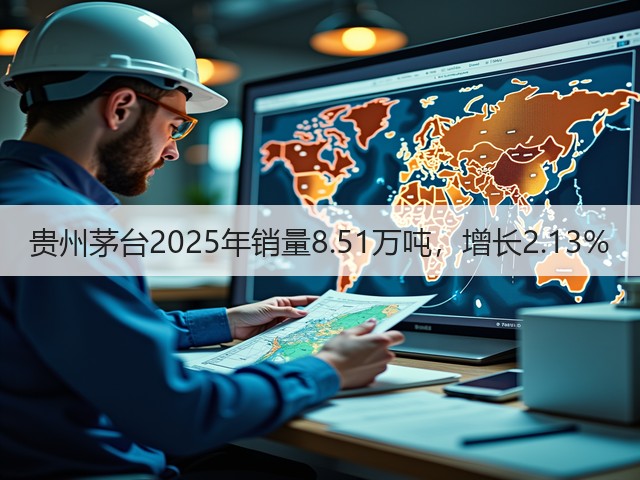 贵州茅台2025年销量8.51万吨，增长2.13%(图2)