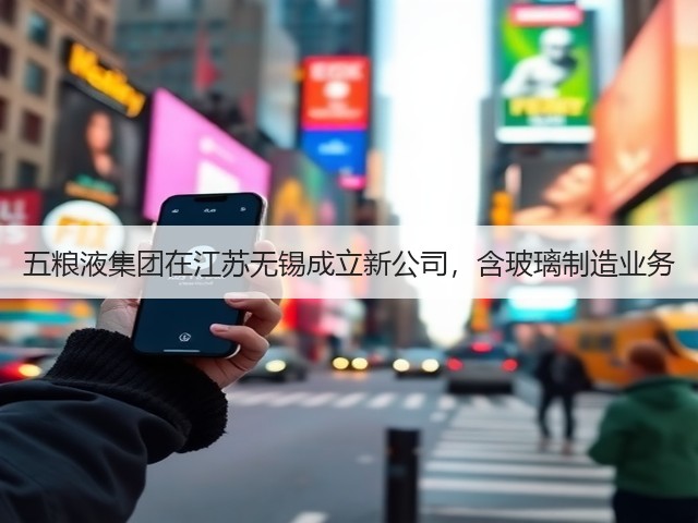 五粮液集团在江苏无锡成立新公司，含玻璃制造业务(图1)