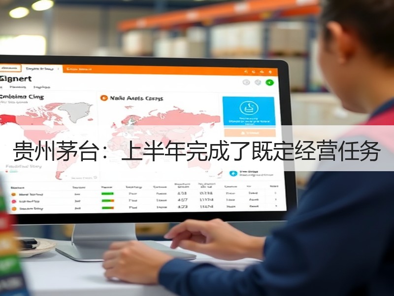 贵州茅台：上半年完成了既定经营任务