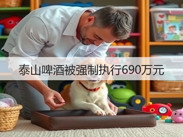 泰山啤酒被强制执行690万元(图4)