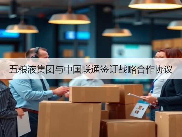 五粮液集团与中国联通签订战略合作协议(图4)