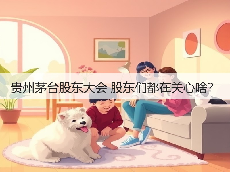 贵州茅台股东大会 股东们都在关心啥？