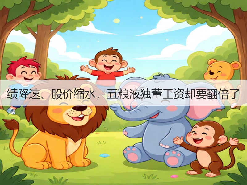 绩降速、股价缩水，五粮液独董工资却要翻倍
