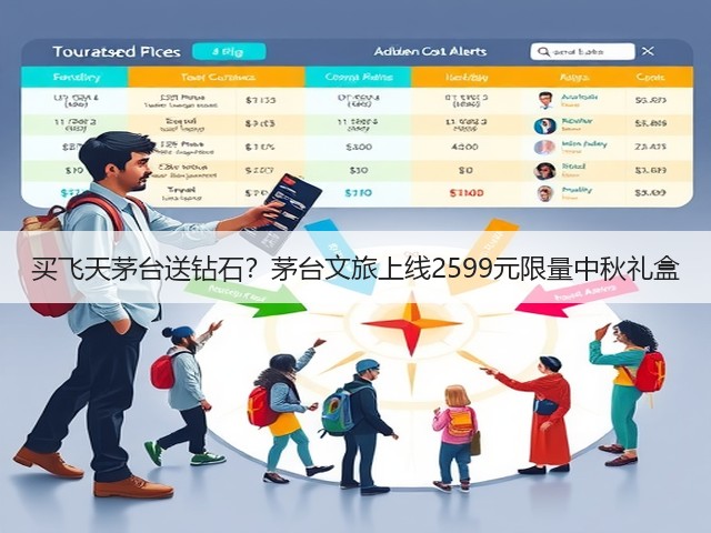 买飞天茅台送钻石？茅台文旅上线2599元限量中秋礼盒(图2)