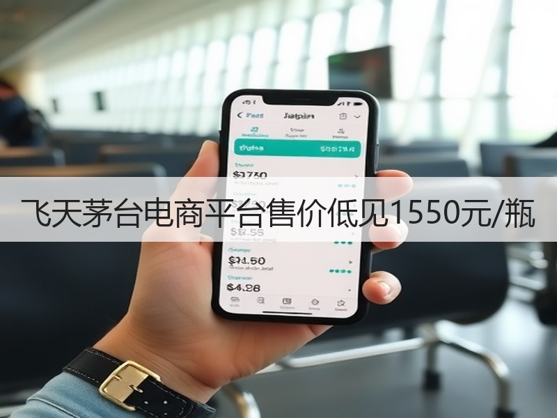 飞天茅台电商平台售价低见1550元/瓶