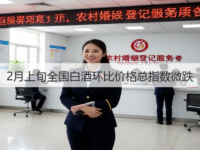 2月上旬全国白酒环比价格总指数微跌(图4)
