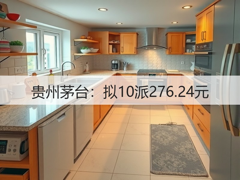 贵州茅台：拟10派276.24元