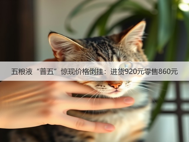 五粮液“普五”惊现价格倒挂：进货920元零售860元(图3)