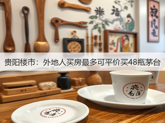 贵阳楼市：外地人买房最多可平价买48瓶茅台(图5)