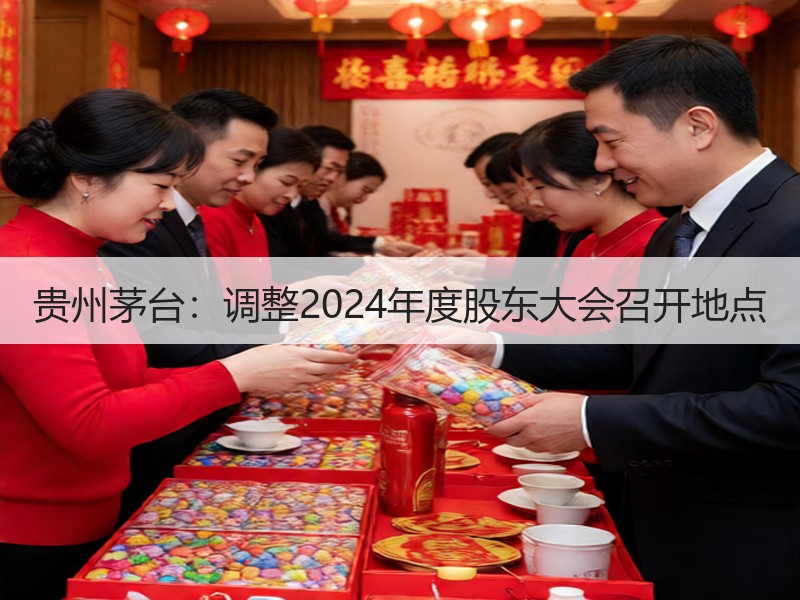 贵州茅台：调整2024年度股东大会召开地