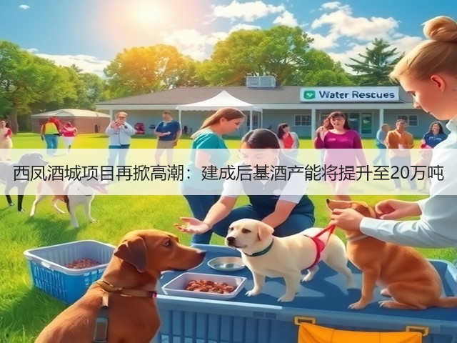 西凤酒城项目再掀高潮：建成后基酒产能将提升至20万吨(图4)