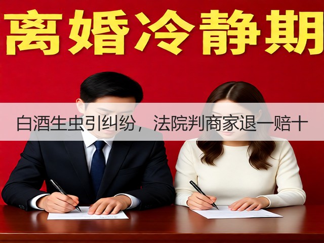 白酒生虫引纠纷,法院判商家退一赔十(图2) 白酒生虫引纠纷,法院判商家退一赔十(图2)