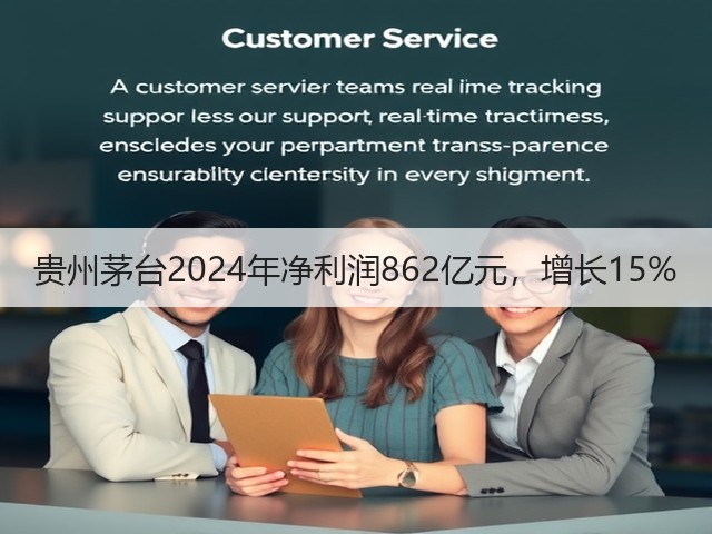 贵州茅台2024年净利润862亿元，增长15%(图5)