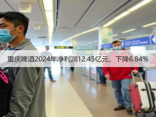 重庆啤酒2024年净利润12.45亿元，下降6.84%(图2)