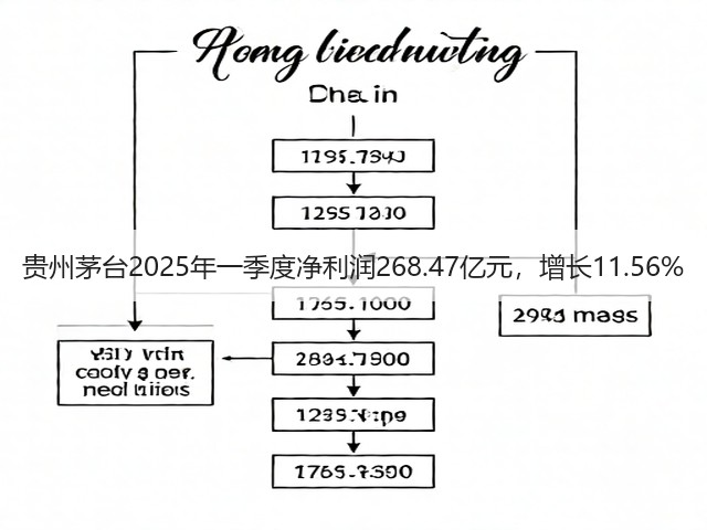 贵州茅台2025年一季度净利润268.47亿元，增长11.56%(图1)