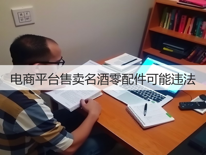 电商平台售卖名酒零配件可能违法