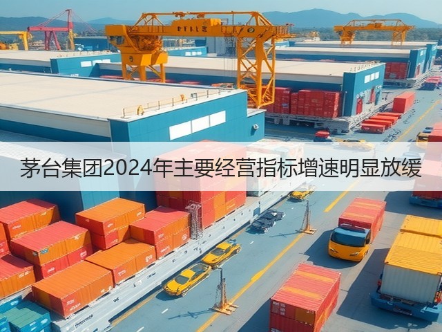 茅台集团2024年主要经营指标增速明显放缓(图1)