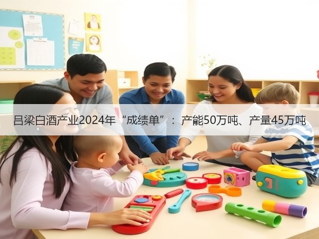 吕梁白酒产业2024年“成绩单”：产能50万吨、产量45万吨(图1)