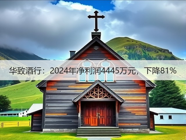 华致酒行：2024年净利润4445万元，下降81%(图1)