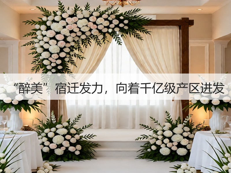 “醉美”宿迁发力，向着千亿级产区进发