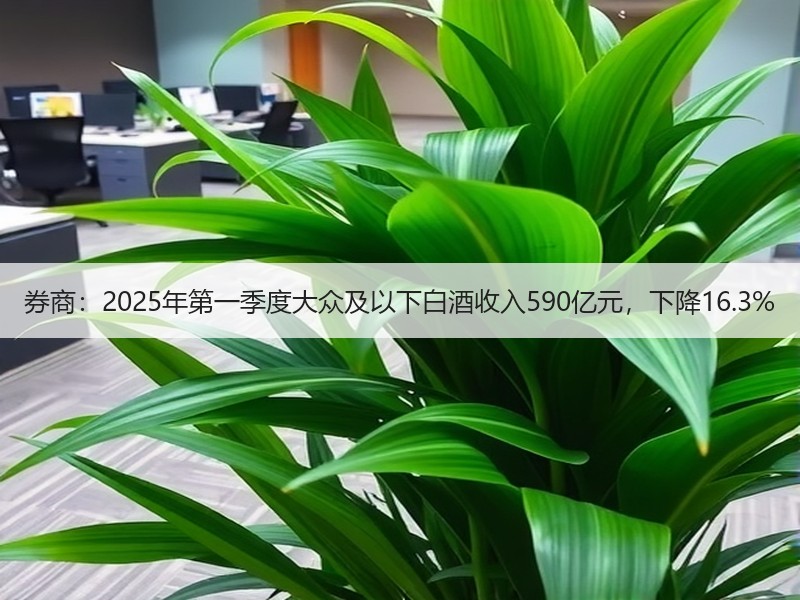 券商：2025年第一季度大众及以下白酒收