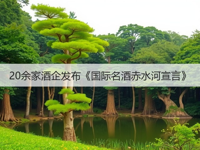 20余家酒企发布《国际名酒赤水河宣言》(图4)