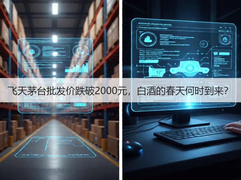 飞天茅台批发价跌破2000元，白酒的春天