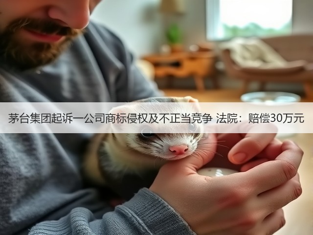 茅台集团起诉一公司商标侵权及不正当竞争 法院：赔偿30万元(图1)