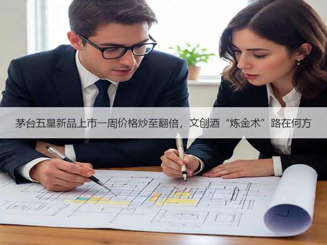 茅台五星新品上市一周价格炒至翻倍，文创酒“炼金术”路在何方(图2)