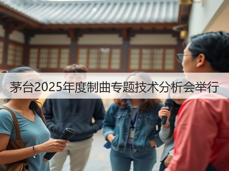 茅台2025年度制曲专题技术分析会举行