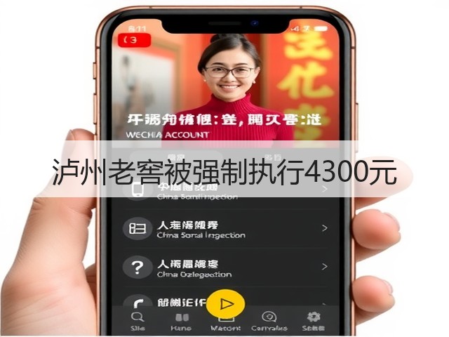 泸州老窖被强制执行4300元(图2) 泸州老窖被强制执行4300元(图2)