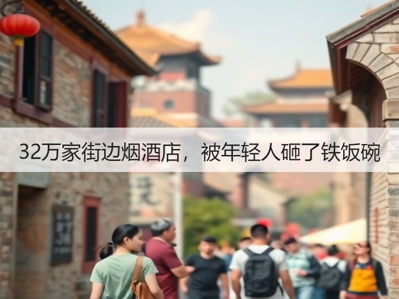 32万家街边烟酒店，被年轻人砸了铁饭碗