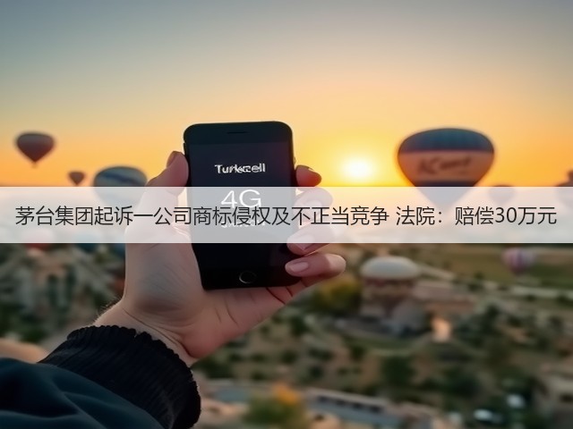 茅台集团起诉一公司商标侵权及不正当竞争 法院：赔偿30万元(图4)