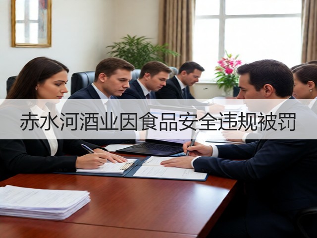 赤水河酒业因食品安全违规被罚(图2)