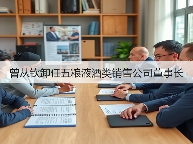 曾从钦卸任五粮液酒类销售公司董事长(图5)