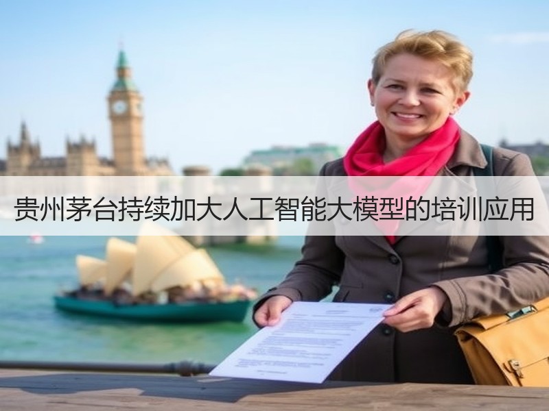 贵州茅台持续加大人工智能大模型的培训应用
