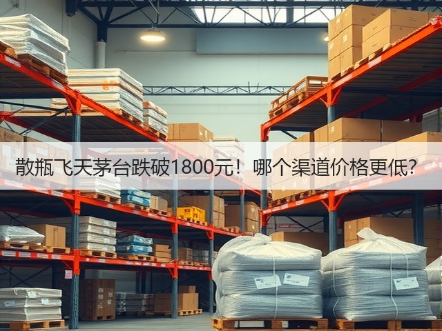 散瓶飞天茅台跌破1800元！哪个渠道价格更低？(图1)