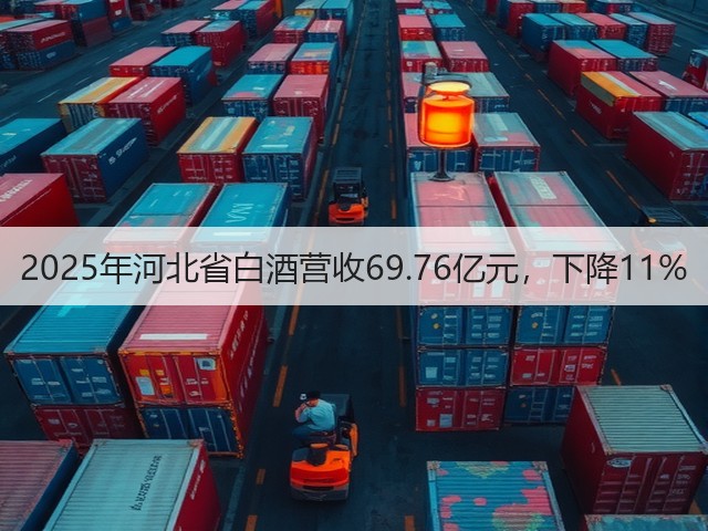 2025年河北省白酒营收69.76亿元，下降11%(图5)