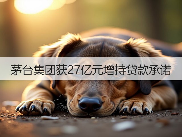 茅台集团获27亿元增持贷款承诺(图2)