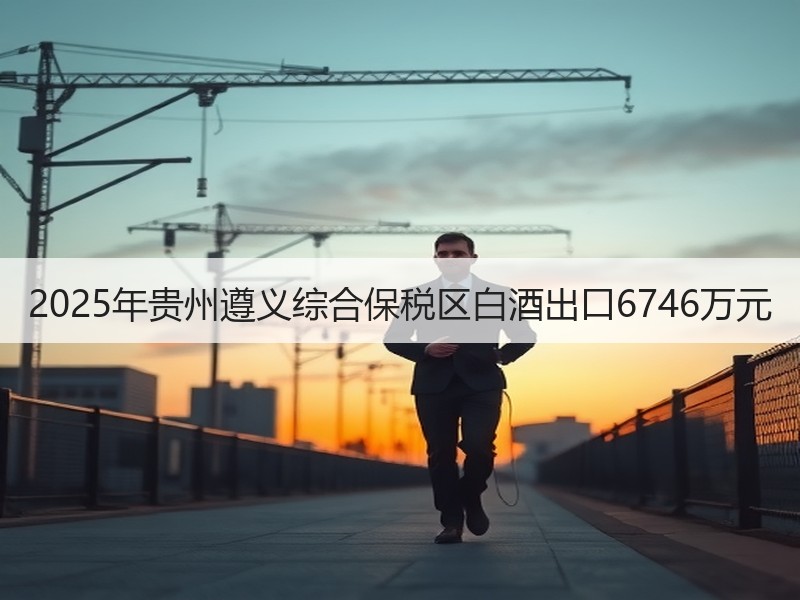 2025年贵州遵义综合保税区白酒出口67