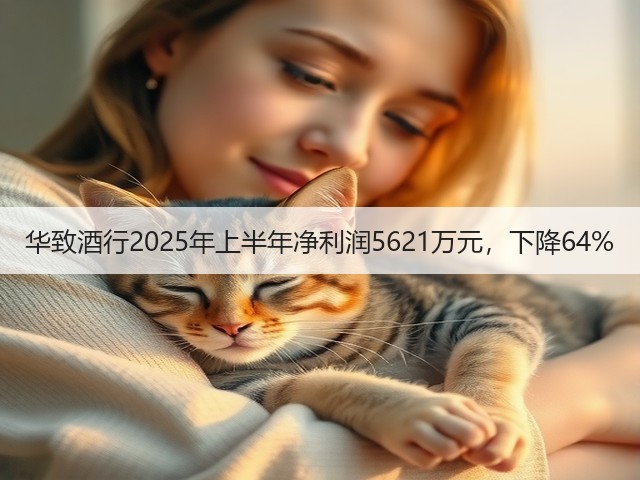 华致酒行2025年上半年净利润5621万元，下降64%(图1)