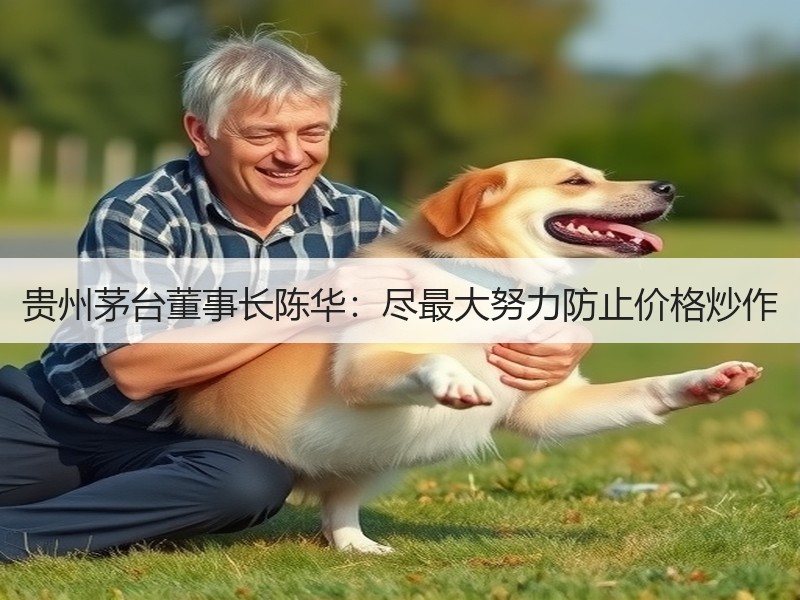 贵州茅台董事长陈华：尽最大努力防止价格炒